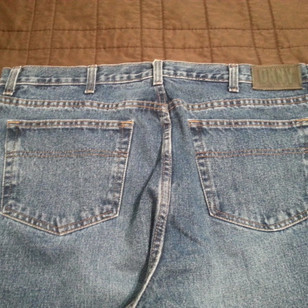 Vintage Y2K DKNY Denim Jeans Mens Pants Closet#2 - Picture 5 of 8